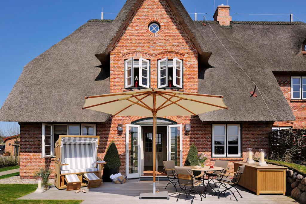 Salzwasserherz Senhoog Luxury Holiday Homes ***** Morsum  Exterior foto